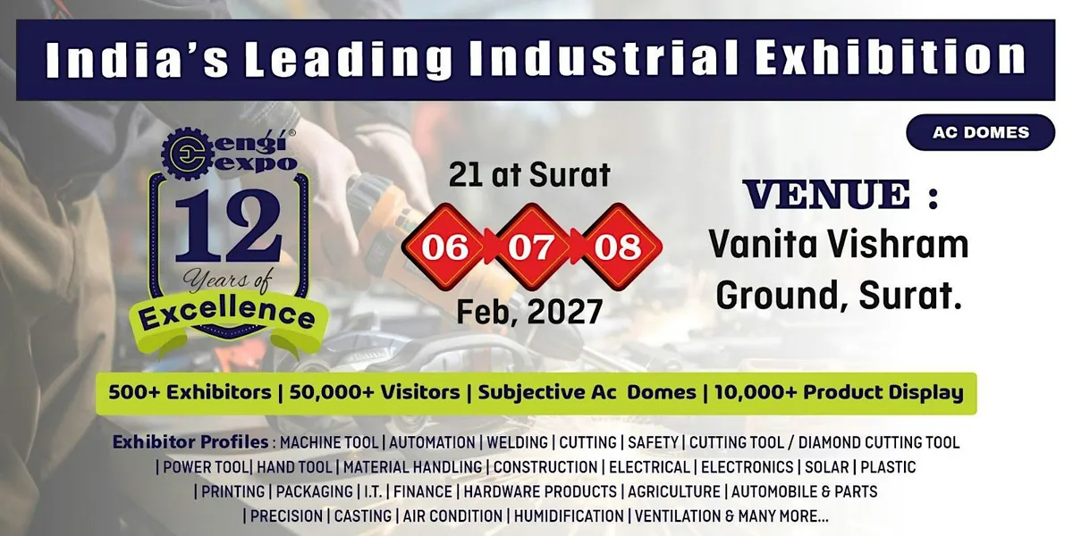 21st Engiexpo Surat 2027