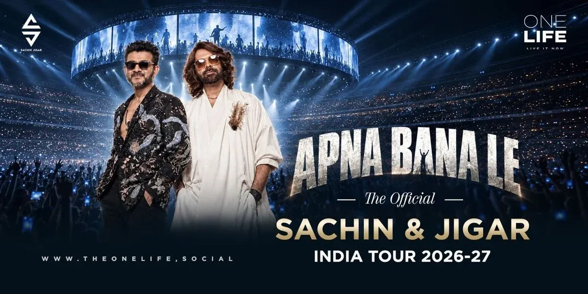Apna Bana Le ft. Sachin & Jigar India Tour – OneLife
