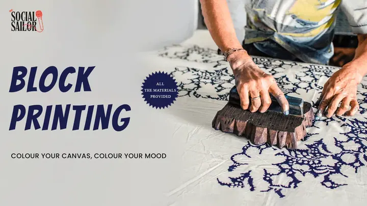 Block Printing Date poster