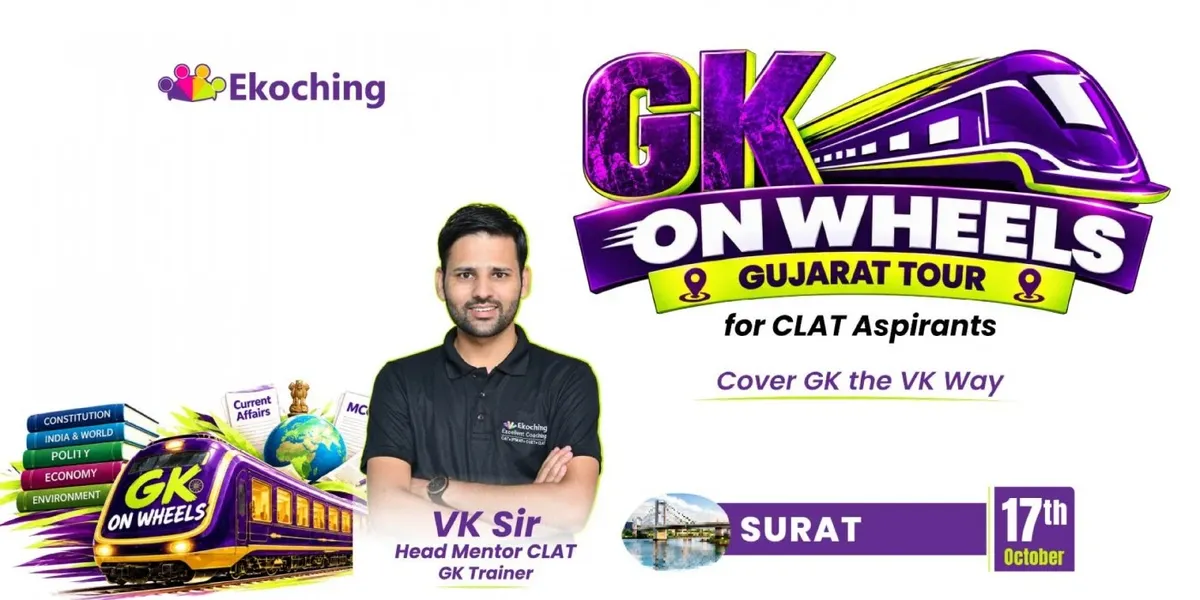CLAT GK on Wheels: VK Sir Is Coming to Surat