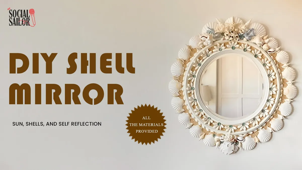 DIY Shell Mirror