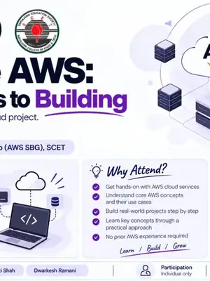 Explore AWS: From Basics to Building poster