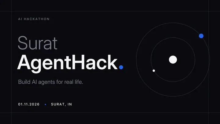Surat Hack 2026 poster